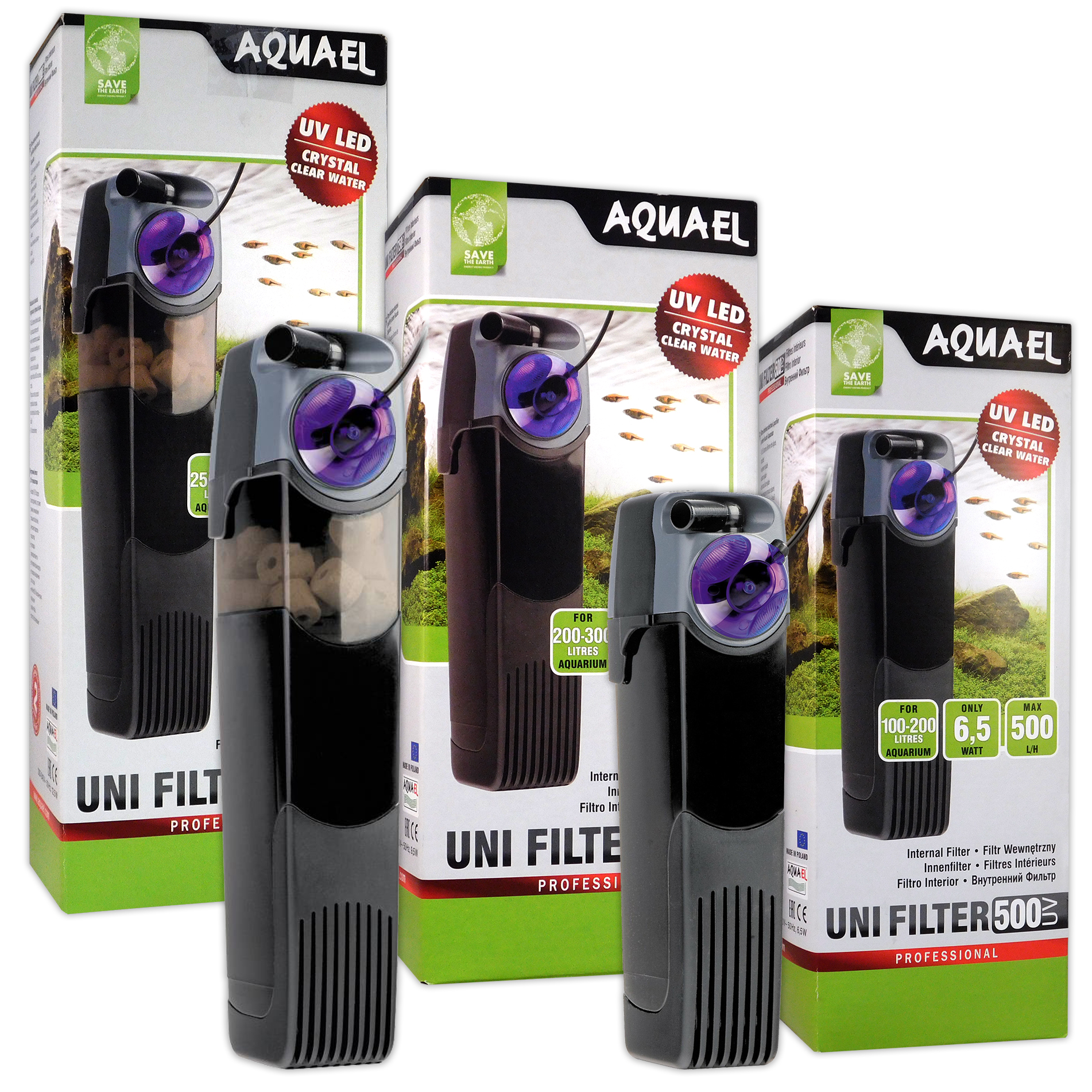 AQUAEL INTERNAL UV FILTER Victor Aquatics