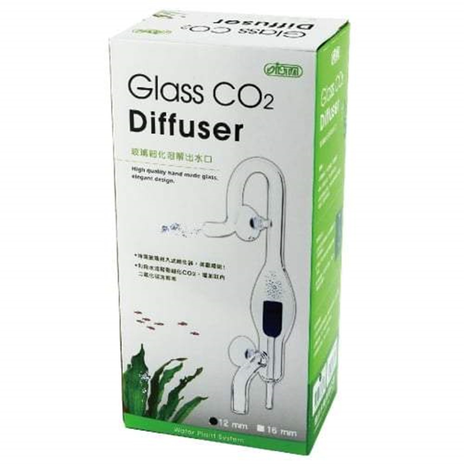 Ista Glass CO2 Diffuser 12mm Victor Aquatics